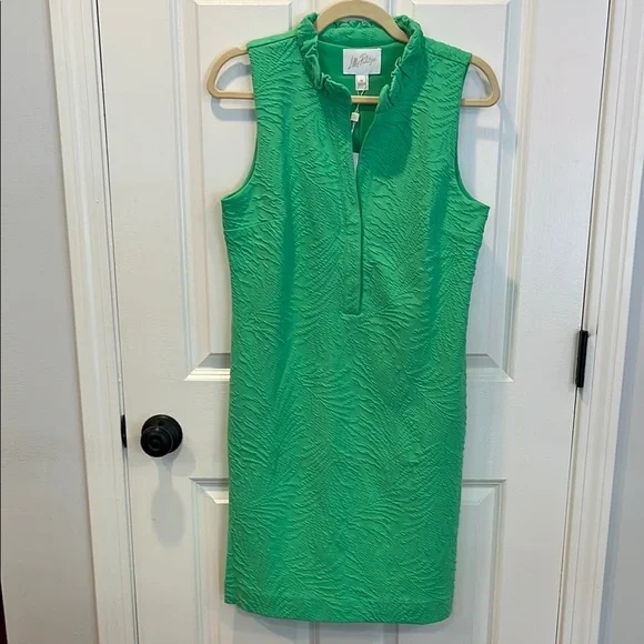 Lilly Pulitzer | Dresses | Lilly Pulitzer Elsey Shift Dress Size Medium  Green Jacquard | Poshmark